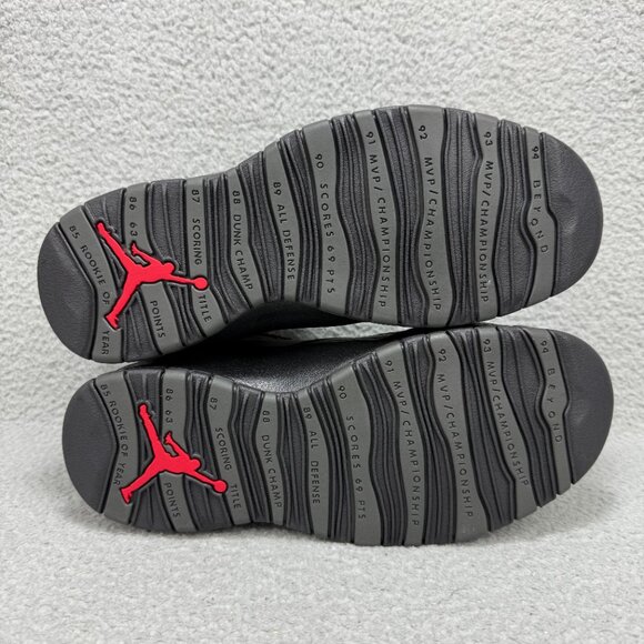 Jordan 10 Mens 9 Shoes Grey Black Shadow Nike Air Retro OG 2025 Sneakers - Picture 7 of 9